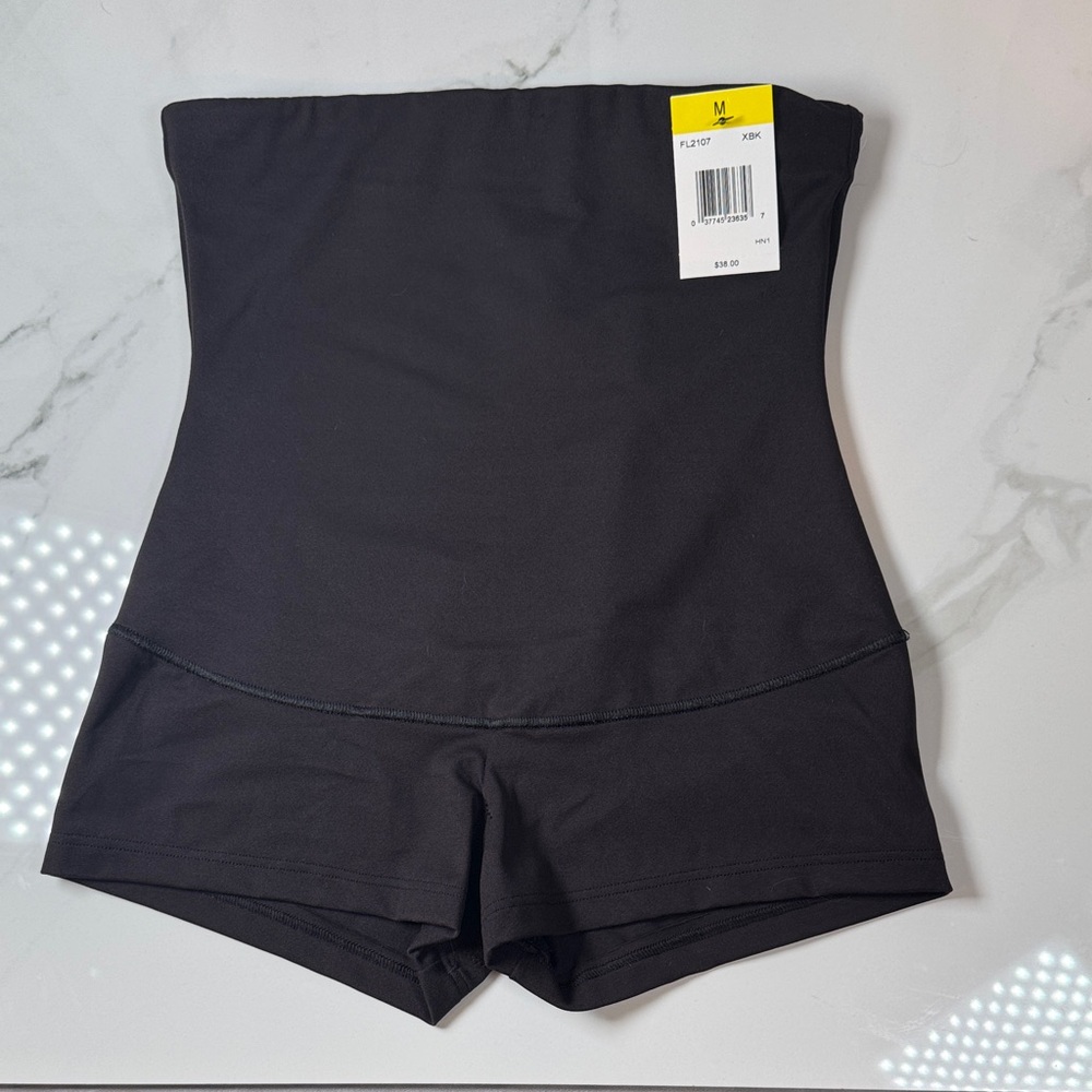 Maidenform Black High-Waist Shapewear Shorts